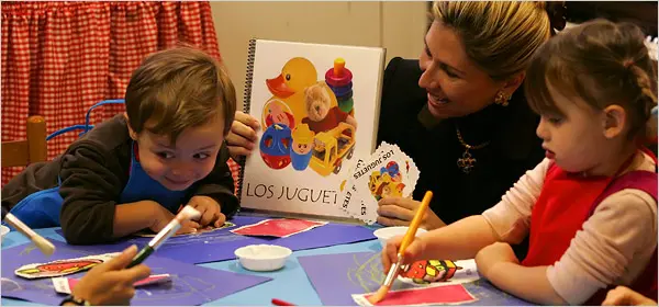 What are the reasons young children should learn Spanish?