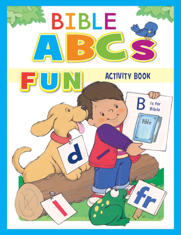 Cover Art For Bible Abcs Fun Activity Book