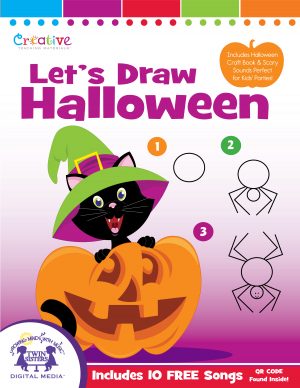 Cover art image for Let's Draw Halloween