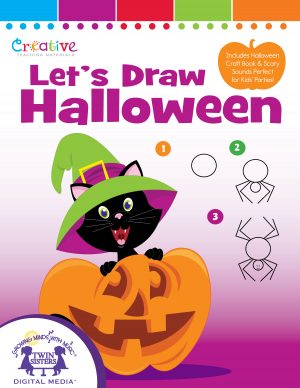 Cover art image for Let's Draw Halloween