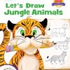 Cover art for Let's Draw Jungle Animals