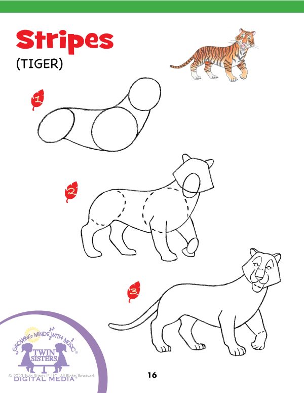 Let'S Draw Jungle Animals - Image 6