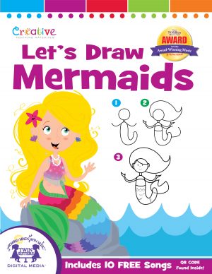 Cover art image for Let's Draw Mermaids