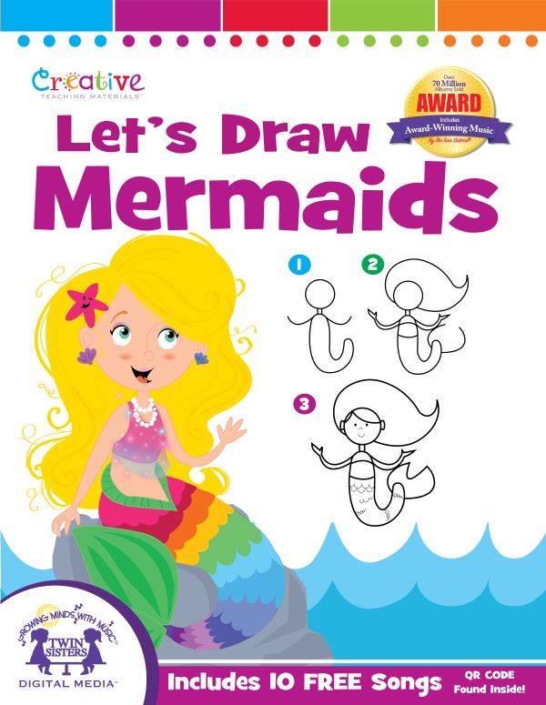 Cover art image for Let's Draw Mermaids