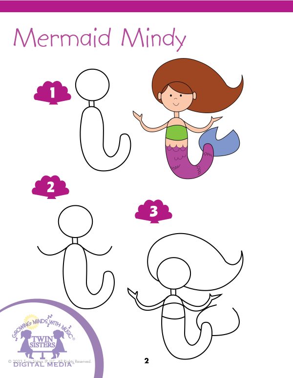 CTM9479 Let s Draw Mermaids page 1 scaled