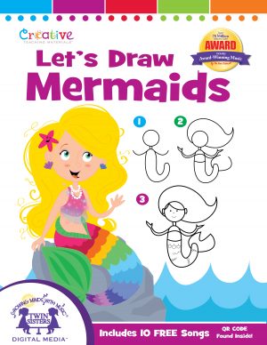 Cover art image for Let's Draw Mermaids