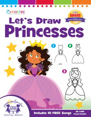 Cover art for Let's Draw Princesses