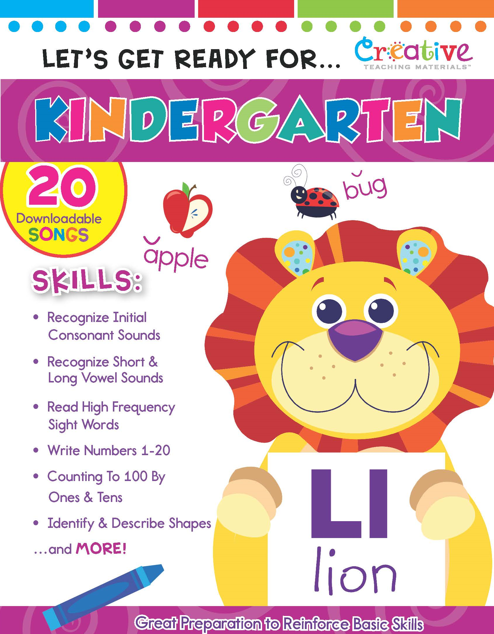 Cover art image for Let's Get Ready for Kindergarten